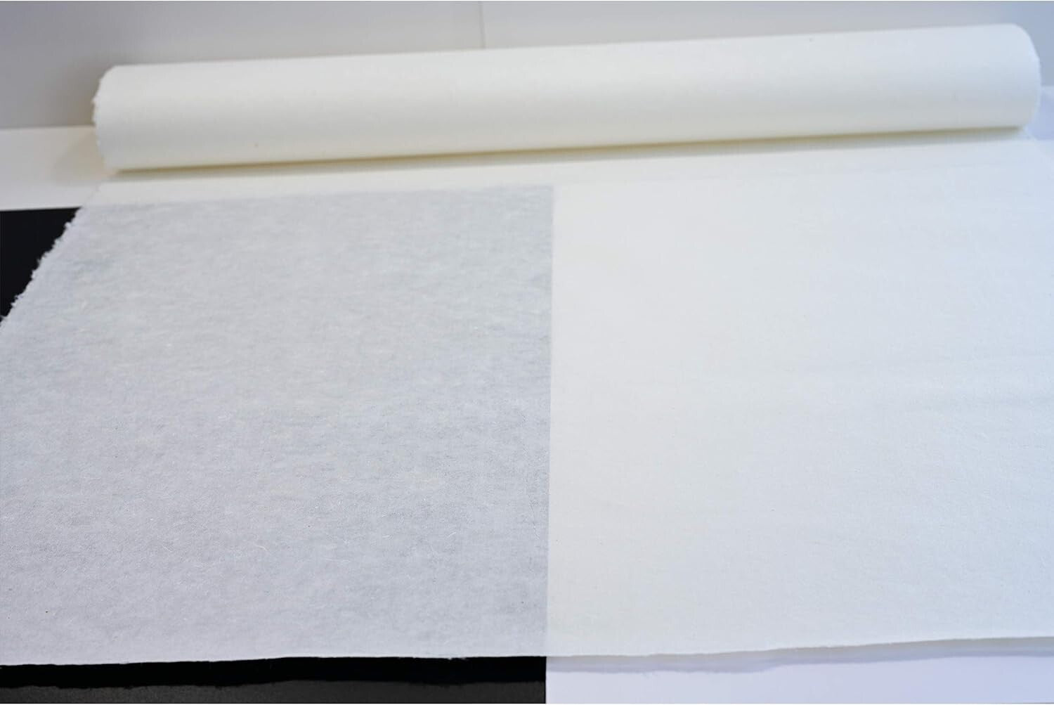 Authentic HanJi Paper - 10 Natural White Sheets, 28.3" x 55.9" for Creative Arts