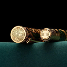 Load image into Gallery viewer, Elegant Metal Fountain Pen with Qin Dynasty Design - Fine Nib and Gift Box