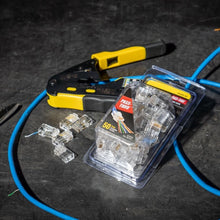 Load image into Gallery viewer, Professional LAN Tester Kit with Crimping Tool for Secure Cable Installations