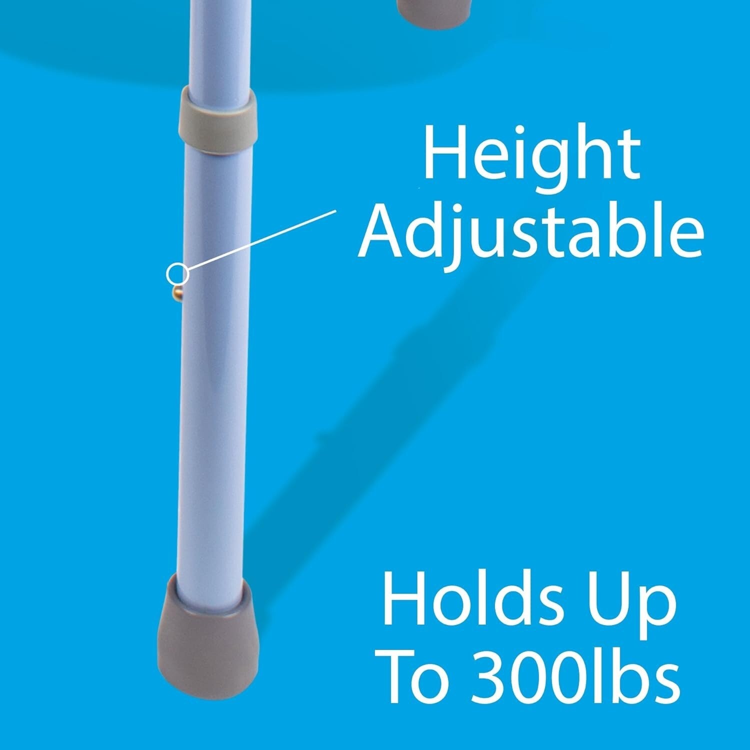 Folding Commode Chair for Seniors - Lightweight Portable Toilet for Camping