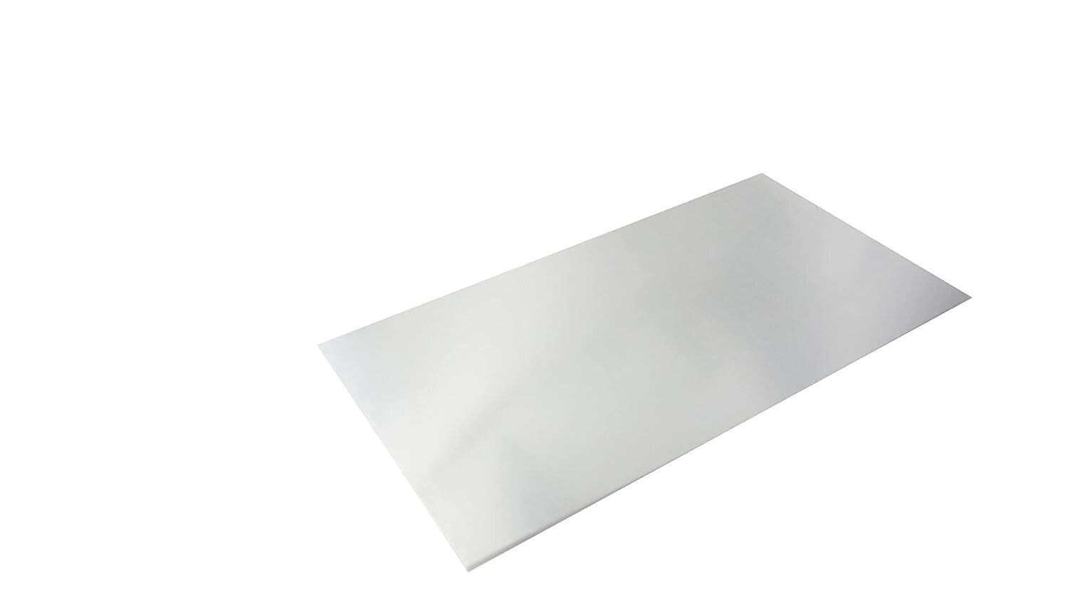 Custom Jewelry Blank: 6" x 3" 24 Gauge Sterling Silver Sheet, Polished Finish