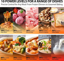 Load image into Gallery viewer, Inverter Technology 1.6 Cu.Ft Stainless Steel Microwave with Smart Sensor Menus