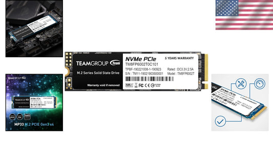 Portable 2TB NVMe M.2 SSD - Lightning Fast 1,800 MB/s for Creative Professionals