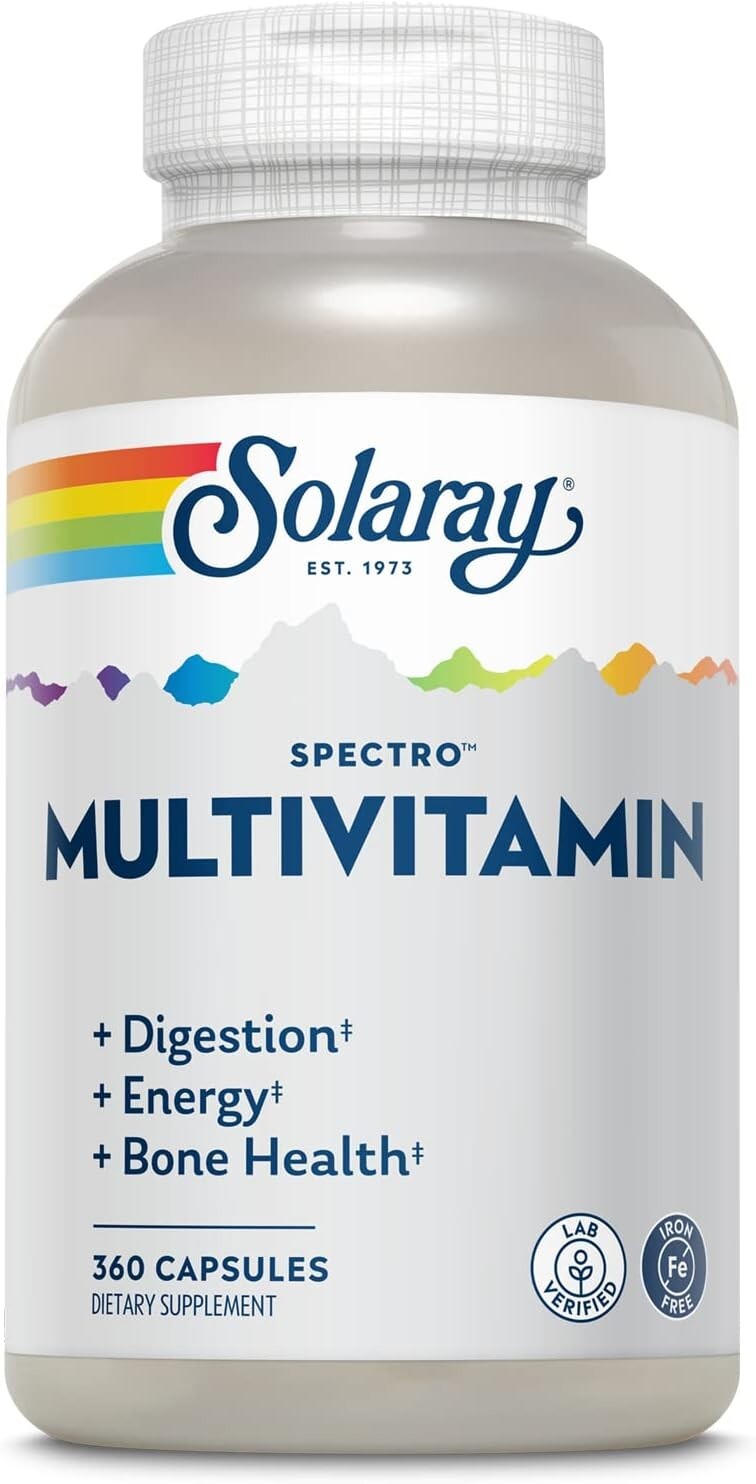 Full Spectrum Multivitamin 360 CT with Spirulina & Digestive Enzymes for Adults