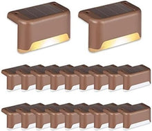 Load image into Gallery viewer, Energy-Efficient Waterproof Solar Lights – 20-Pack for Steps, Patios, &amp; Yards