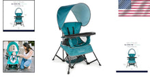 Load image into Gallery viewer, Versatile Portable Kids Chair with Safety Harness - Perfect for Growing Children