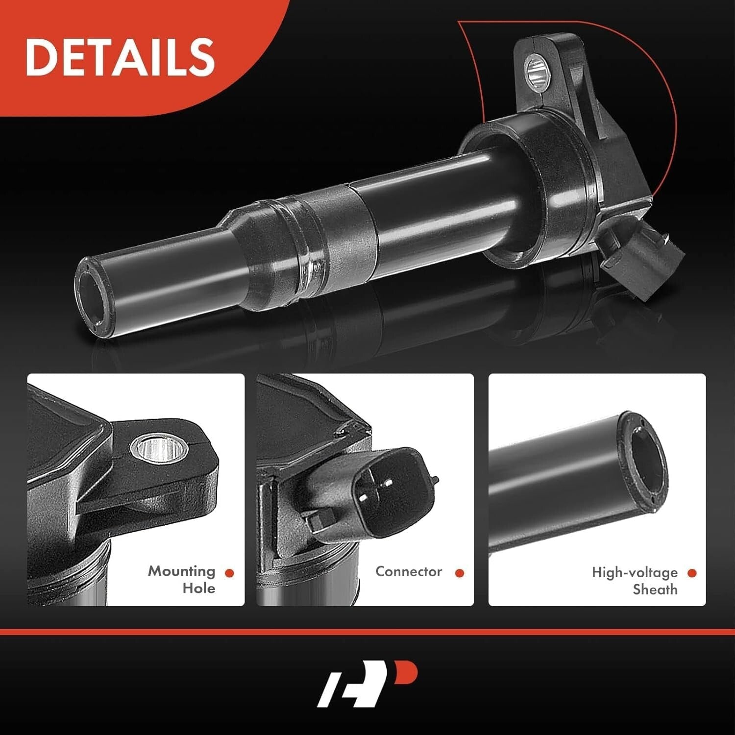 Durable Ignition Coil Pack Set for Kia Soul & Forte Models - High Performance