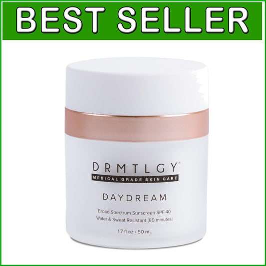 Hydrating SPF 40 Sunscreen & Face Moisturizer for Sensitive Skin – 1.7 Ounces