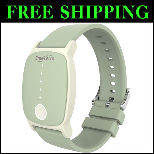 Mint Green Anti-Nausea Wristband - Waterproof Motion Sickness Relief Device