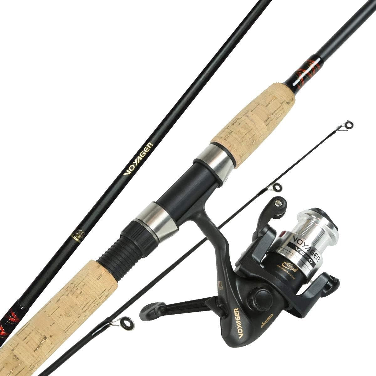 Ambidextrous Voyager Spinning Travel Fishing Kit - Perfect for Adventures