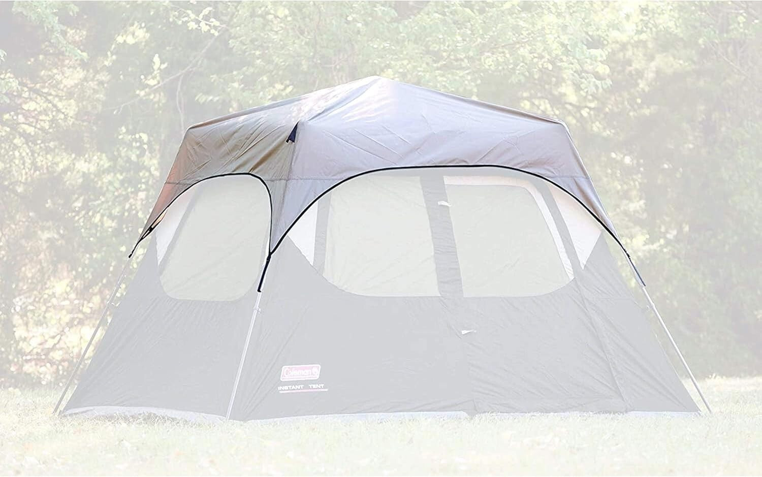 Multi-Feature Weatherproof Rainfly for 6-Person Tents - Lightweight Design