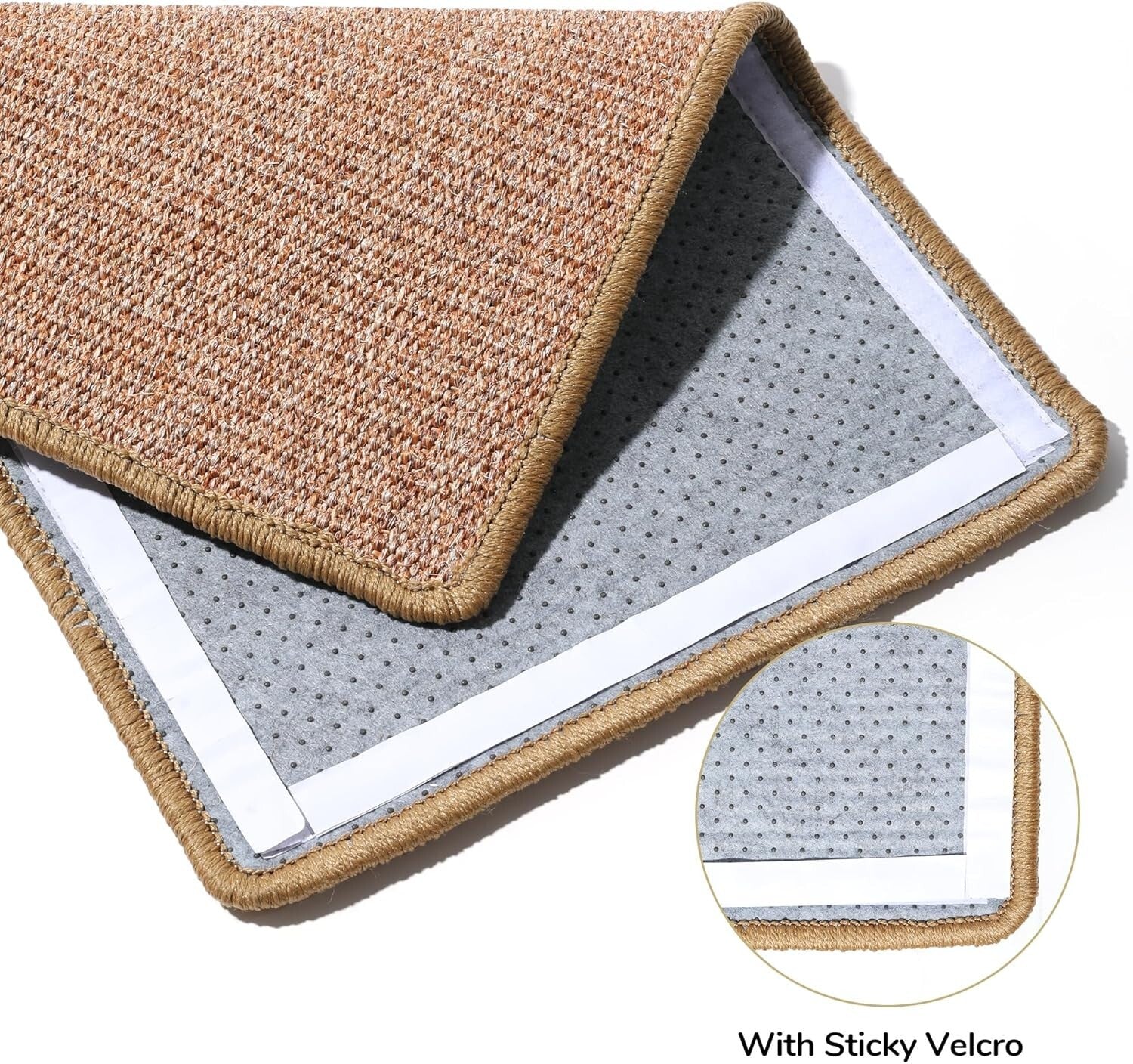 Anti-Skid Cat Scratch Mat - 23.6 x 31.5 Inch Sisal Rug for Furniture Protection