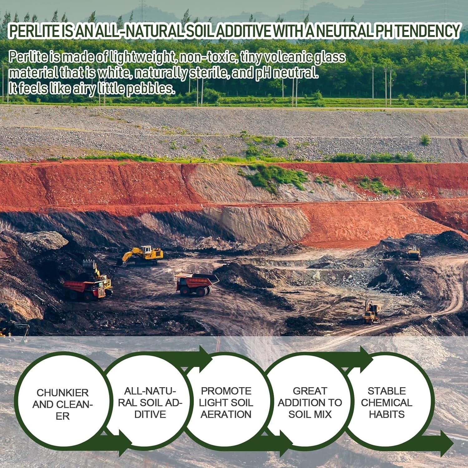 Superior Soil Conditioner: 30QT Organic Perlite for Improved Root Growth