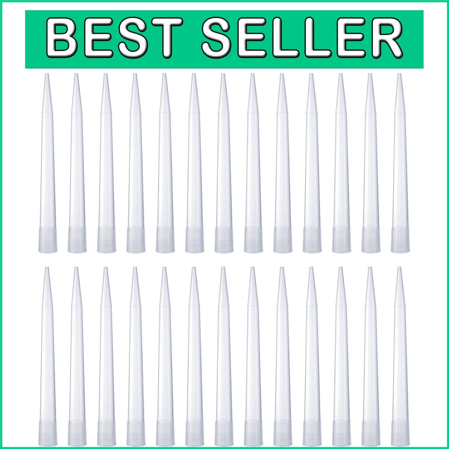 400pcs 10ml Pipette Tips with Smooth Surface, Ideal for Labs & Home Brew