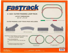 Load image into Gallery viewer, Premium 9-Piece FasTrack Electric O Gauge Track Set - Layout Expansion Made Easy