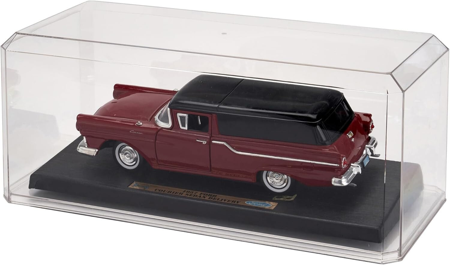 Sturdy & Stackable Clear Case for 1:18 Scale Cars - Ideal for Showcases