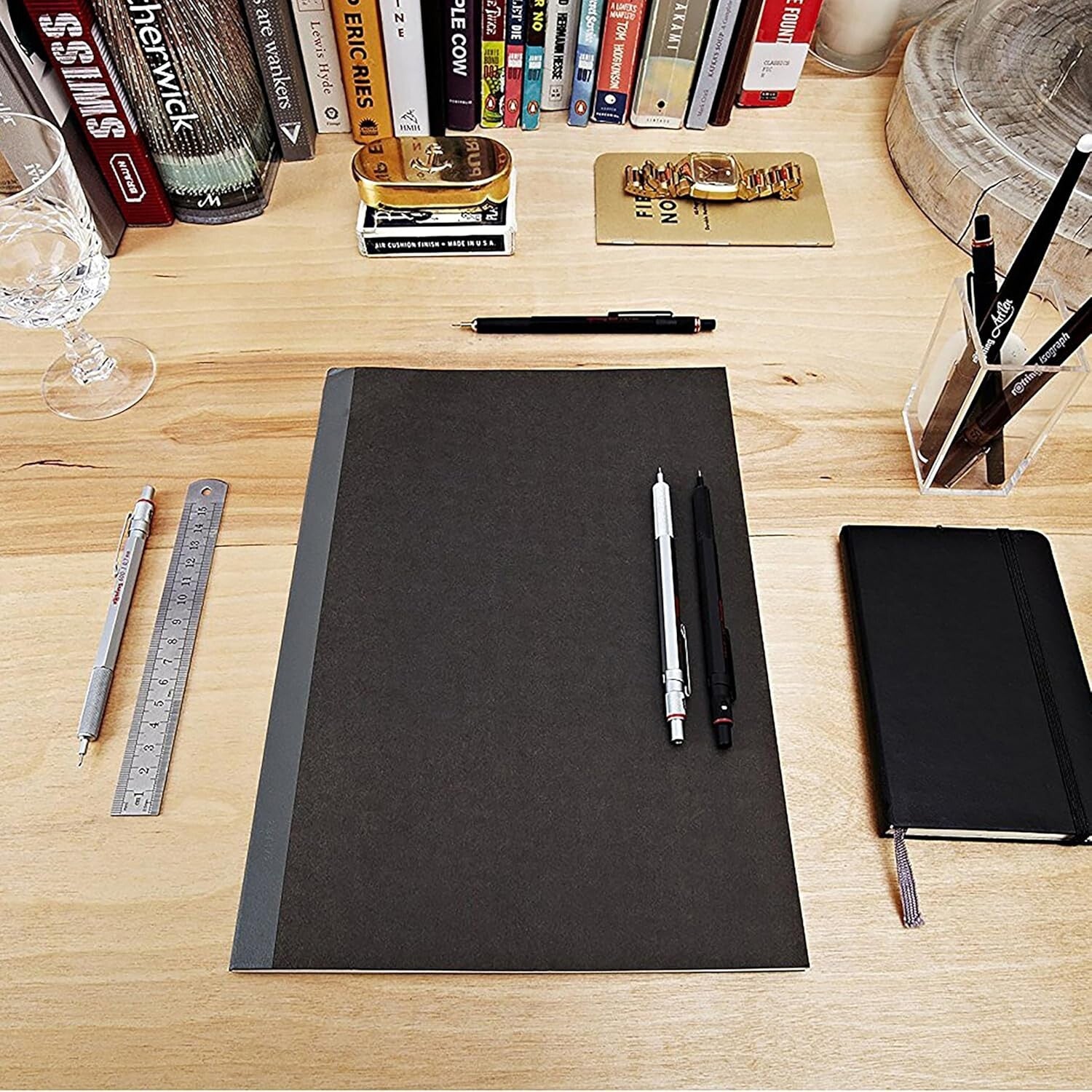 800 Retractable Mechanical Pencil - 0.7 mm Black Barrel for Precision Writing