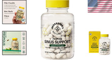 Load image into Gallery viewer, Natural Seasonal Sinus Relief Capsules - Enhance Comfort &amp; Immune Support, 60 ct
