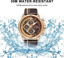 Load image into Gallery viewer, Versatile Men's Waterproof Sport Watch - Quartz Movement with Luminous Hands