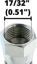 Load image into Gallery viewer, Corrosion-Resistant 10-Pack of 3/8" Hose x JIC 37° Fittings for Fluid Power