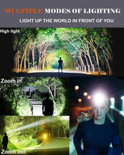 Load image into Gallery viewer, Versatile 2-Pack LED Headlights with Motion Sensor &amp; Stepless Brightness Control