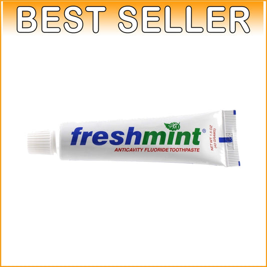 Eco-Friendly 144 Pack Fluoride Toothpaste Tubes – Ideal for Guest Amenities