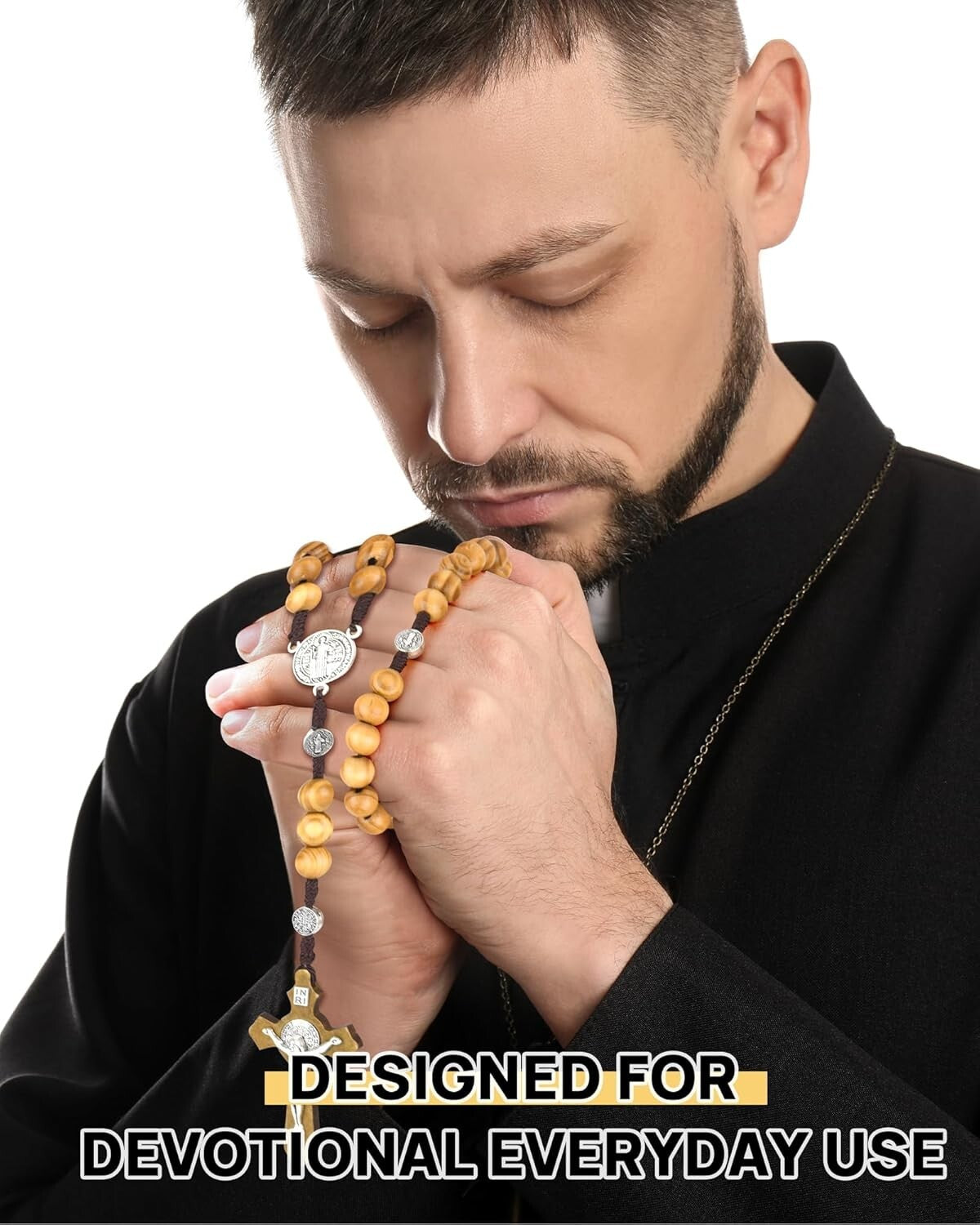 Premium Handmade Catholic Rosaries - 24 Pack for Baptisms & Special Moments