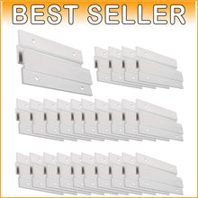 Load image into Gallery viewer, Screw-in Aluminum French Cleat Hanger - 30 Pairs for Art, Mirrors &amp; Panels