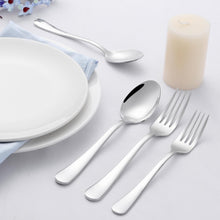 Load image into Gallery viewer, Elegant 60-Piece Cutlery Set - Heavyweight Stainless Steel for Dining Excellence