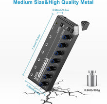 Load image into Gallery viewer, Compact Audio Splitter &amp; Headphone Amp for Studio &amp; Stage - 1/4" &amp; 1/8" Output