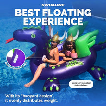 Load image into Gallery viewer, Inflatable Sea Dragon Lounge Float – Spacious, Durable &amp; Photogenic Design