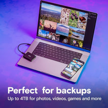 Load image into Gallery viewer, Compact 2TB External SSD - 1050MB/s Speed &amp; Broad Compatibility for All Devices
