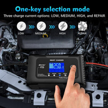 Load image into Gallery viewer, Rapid 25-Amp Smart Trickle Charger: Safe Battery Maintenance for Every Vehicle