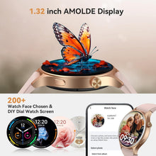 Load image into Gallery viewer, Women’s Smart Fitness Watch - AI Voice Control, Sleep Monitor &amp; Custom Dials