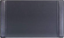 Load image into Gallery viewer, Luxury Leather Desk Mat with Side Rails - Elegant Office Surface Protector