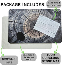 Load image into Gallery viewer, Quick Drying Non-Slip Bath Mat - Diatomaceous Earth for Bathroom and Kitchen Use