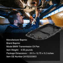 Load image into Gallery viewer, All-in-One Transmission Oil Pan, Filter &amp; Gasket Kit for BMW 335d, 545i, 550i