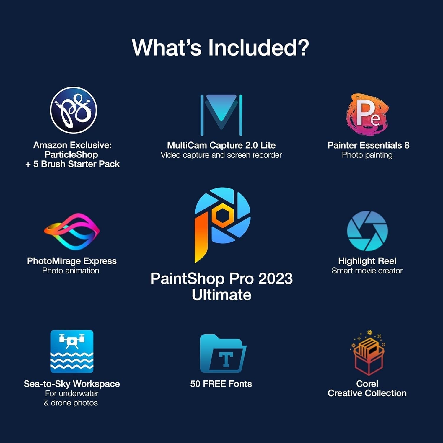 PaintShop Pro 2023 Ultimate Package with Creative Suite & Advanced Editing Tools