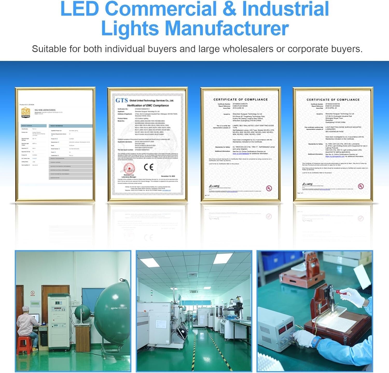 Energy-Efficient 240W LED Parking Lot Floodlight - Superior Outdoor Illumination