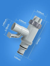 Load image into Gallery viewer, Plunger Valve &amp; Pipe Holder Combo for Above Ground Pools - Easy Install - 2 Pack