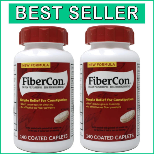 Fiber Therapy Powder for Gentle Digestive Support - 2 Pack of Unflavored Relief