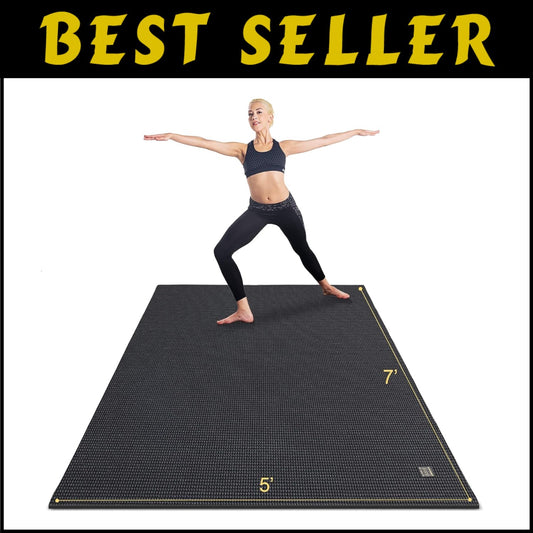 Durable 9mm Memory Foam Yoga Mat - Perfect for Yoga, Pilates, and Meditation