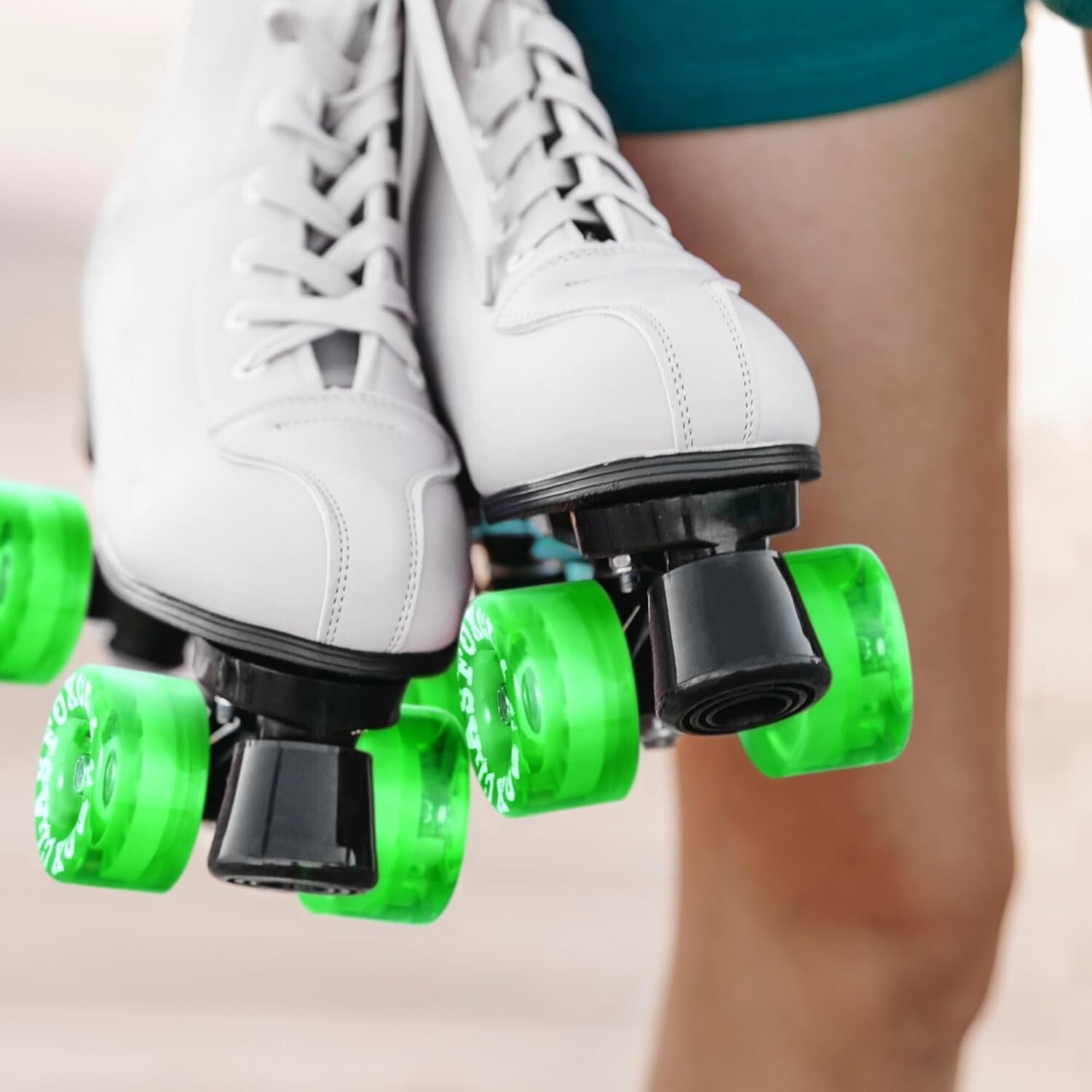 Durable 78A Indoor/Outdoor Roller Skate Wheels with High-Quality ABEC-9 Bearings