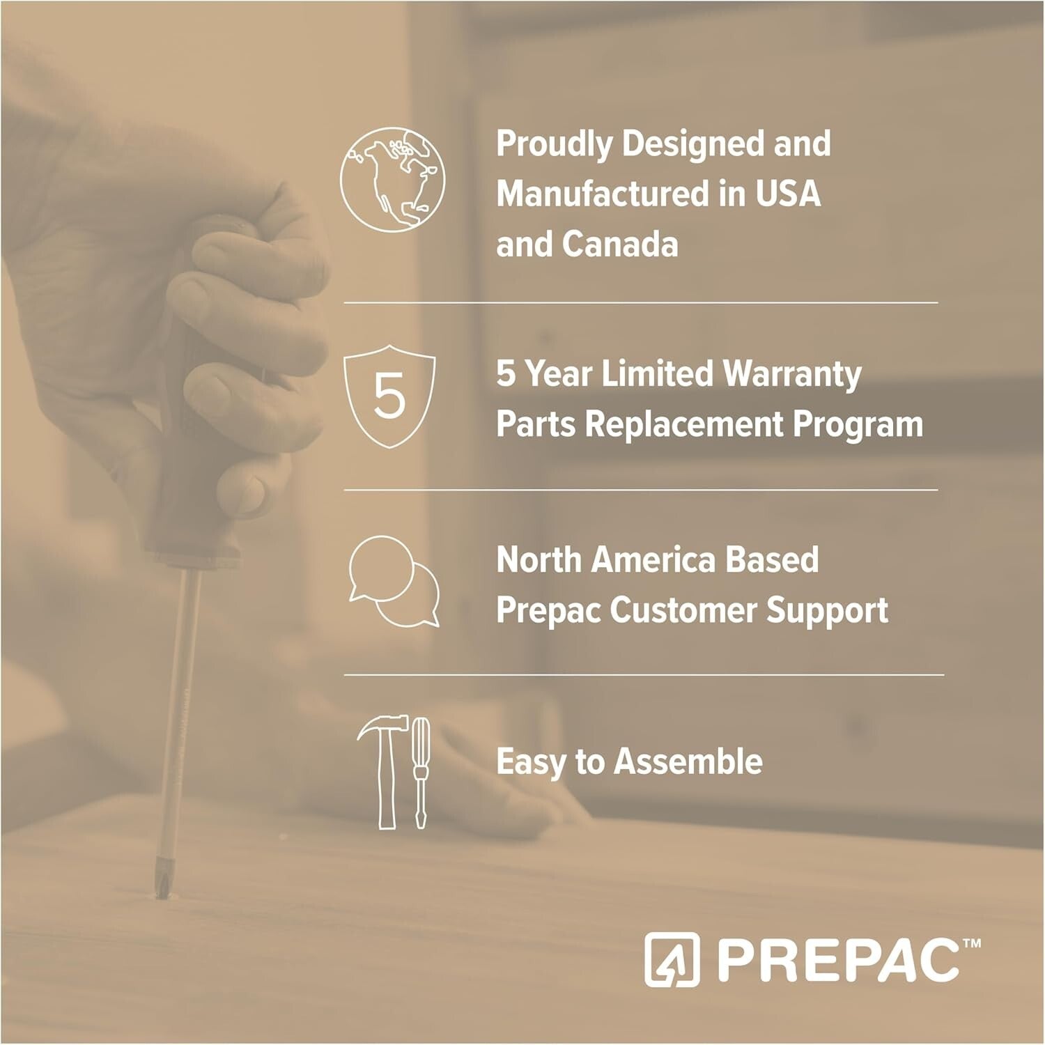 Elite 2-Door Tall Storage Cabinet with Adjustable Shelves for Home Organization