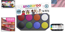 Load image into Gallery viewer, High-Quality 8-Color Face Paint Palette - Non-Toxic &amp; Easy to Remove with Soap