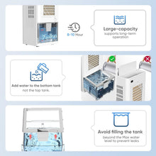 Load image into Gallery viewer, Quiet 3-Gal Evaporative Air Cooler with 6 Speeds – Perfect for Indoor Comfort