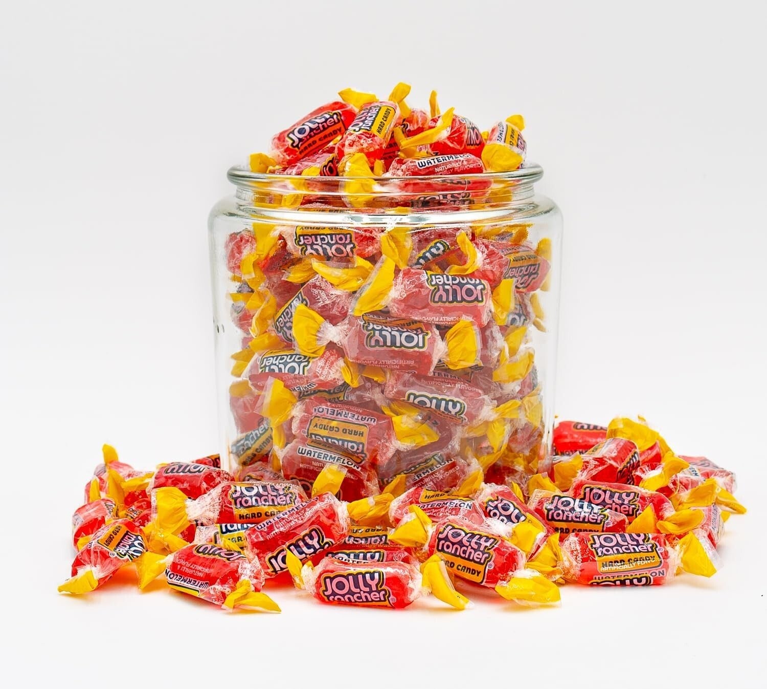 Fresh Watermelon Jolly Rancher Candies - 370 Individually Wrapped Pieces, 5 lb