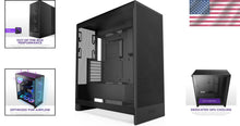 Load image into Gallery viewer, H7 Flow Mid-Tower ATX Case - superior airflow, 3 fans, Cable Management - Black