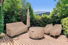 Load image into Gallery viewer, Waterproof Patio Chair Covers – Outdoor Lounge Protector for Deep Seats - 2 Pack