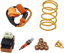 Load image into Gallery viewer, GY6 49CC/50CC Performance Upgrade Kit - 100cc Big Bore Cylinder &amp; CDI Spark Plug
